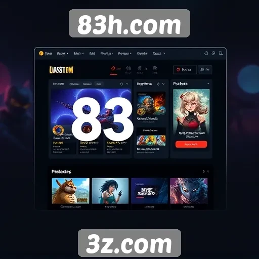 Análise da interface de usuário do 83h.com